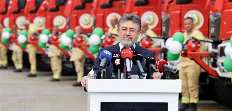 Tarım ve Orman Bakanı İbrahim Yumaklı, orman yangınlarıyla mücadelede toplam