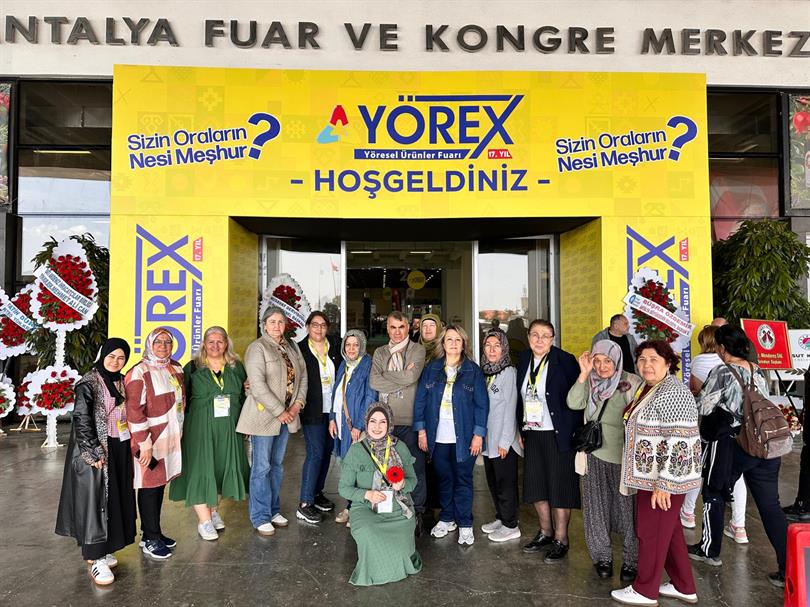 Kadın kooperatiflerimiz YÖREX Yöresel Ürünler Fuarı’na katılım sağladı.
