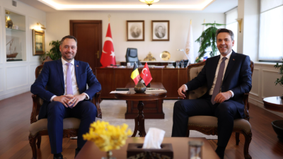 Enerji ve Tabii Kaynaklar Bakanı Alparslan Bayraktar, Belçika Başbakan Yardımcısı