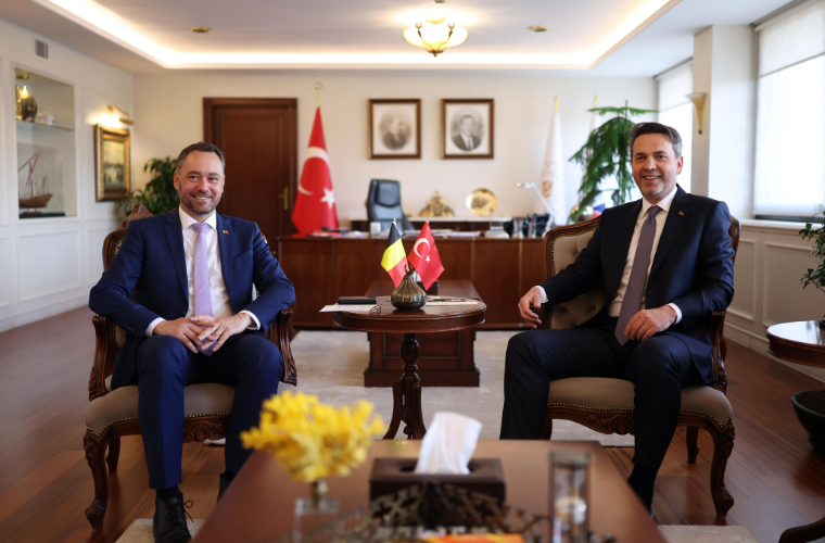 Enerji ve Tabii Kaynaklar Bakanı Alparslan Bayraktar, Belçika Başbakan Yardımcısı