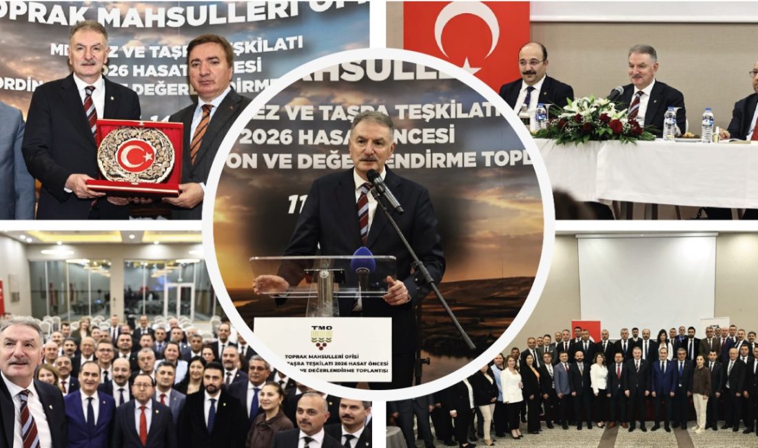 Toprak Mahsulleri Ofisi’nin 2026 yılı hasat dönemi hazırlıkları kapsamında düzenlenen