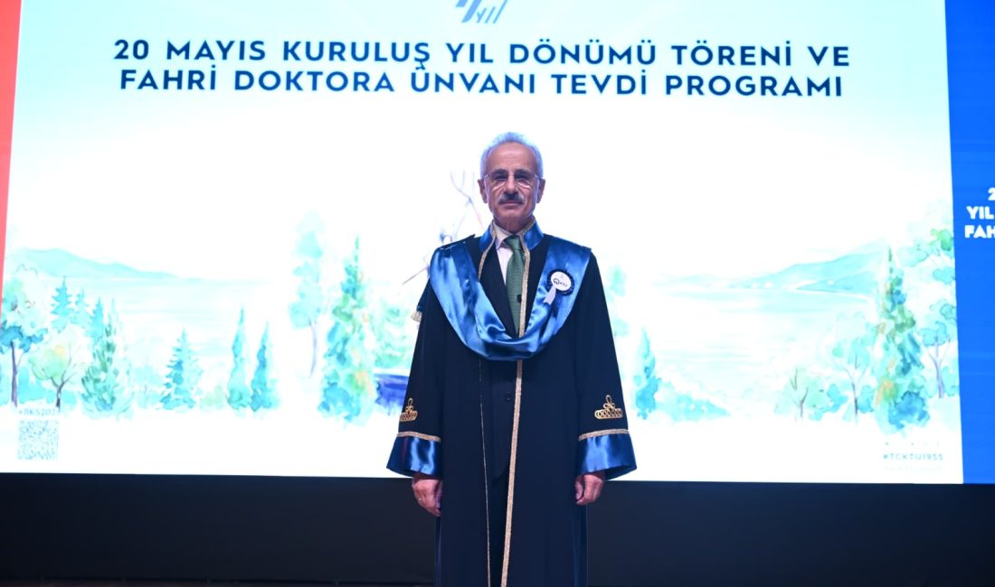 Ulaştırma ve Altyapı Bakanı Abdulkadir Uraloğlu’na, Karadeniz Teknik Üniversitesi’nin (KTÜ)