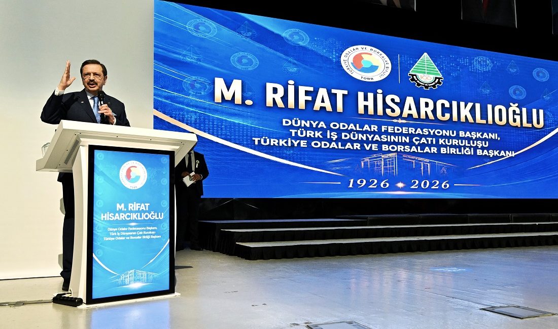 Türkiye Odalar ve Borsalar Birliği (TOBB) Başkanı M.Rifat Hisarcıklıoğlu, Bolu