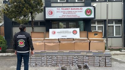 Ticaret Bakanlığı Gümrükler Muhafaza Genel Müdürlüğü, kaçakçılıkla mücadele kapsamında uygulamalarını