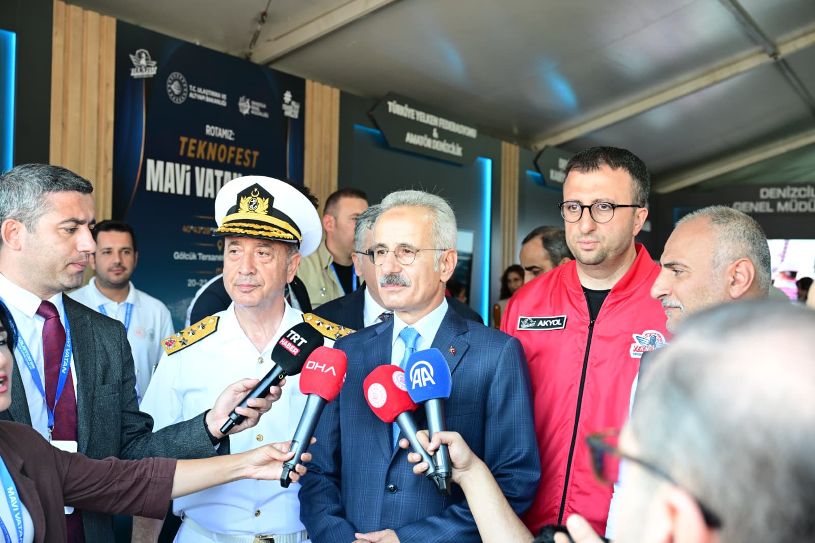 Ulaştırma ve Altyapı Bakanı Abdulkadir Uraloğlu, TEKNOFEST Mavi Vatan etkinlik