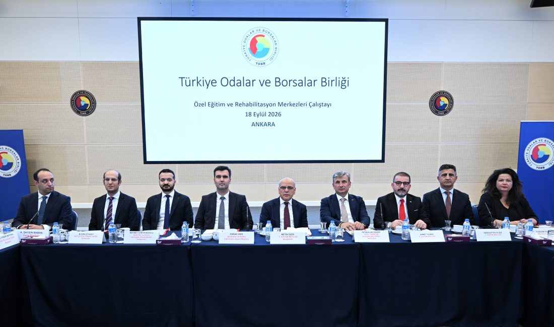  TOBB Türkiye Eğitim Meclisi tarafından düzenlenen Özel Eğitim ve