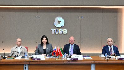 Tataristan Cumhuriyeti Yatırım Geliştirme Ajansı heyetinin Türkiye ziyareti kapsamında, TOBB’da