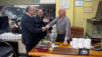 Uluslararası Esnaf Birliği (UEB), Ümraniye’de esnafı iş yerlerinde ziyaret ederek